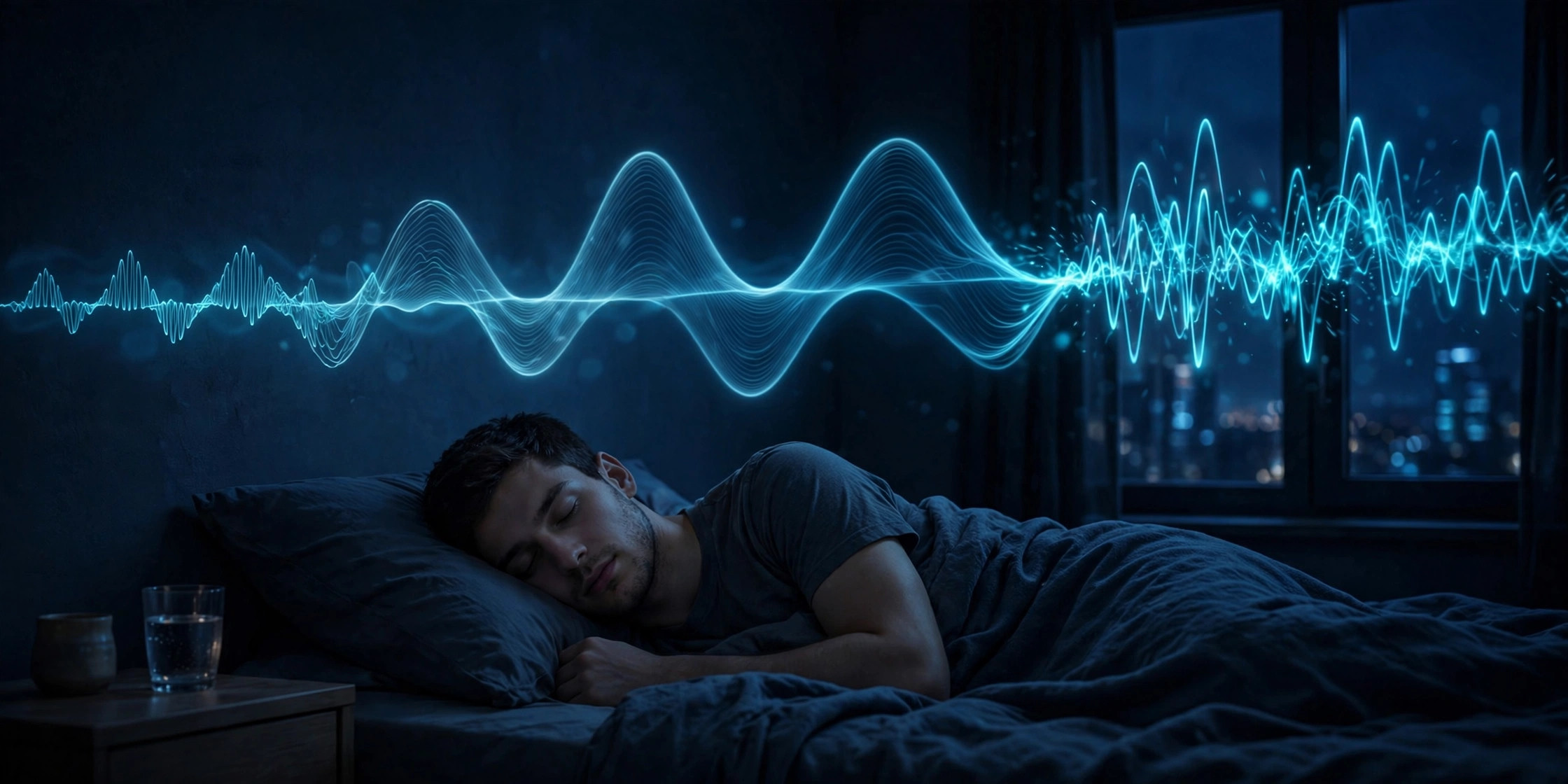 Stages of sleep explained — diagram showing the four sleep stages N1, N2, N3 and REM unfolding across a full night of sleep