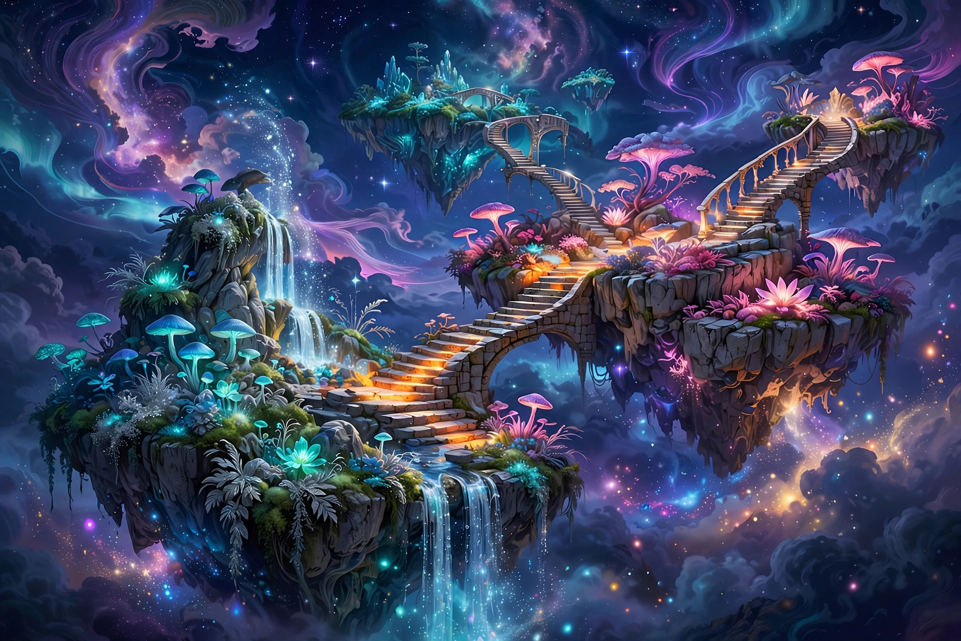 Surreal dream imagery illustration — what is REM sleep, the dreaming stage